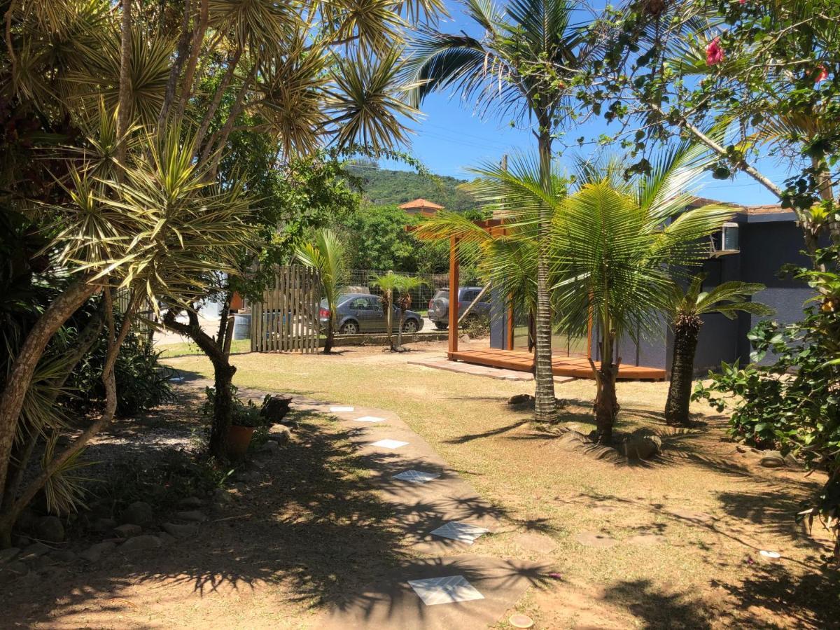 Chales Solana Localizados 50 Metros Do Mar Garopaba Exteriör bild