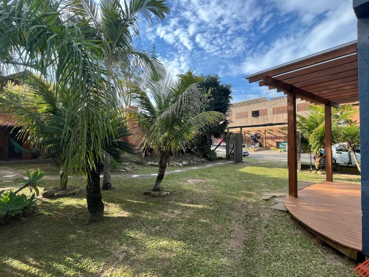 Chales Solana Localizados 50 Metros Do Mar Garopaba Exteriör bild