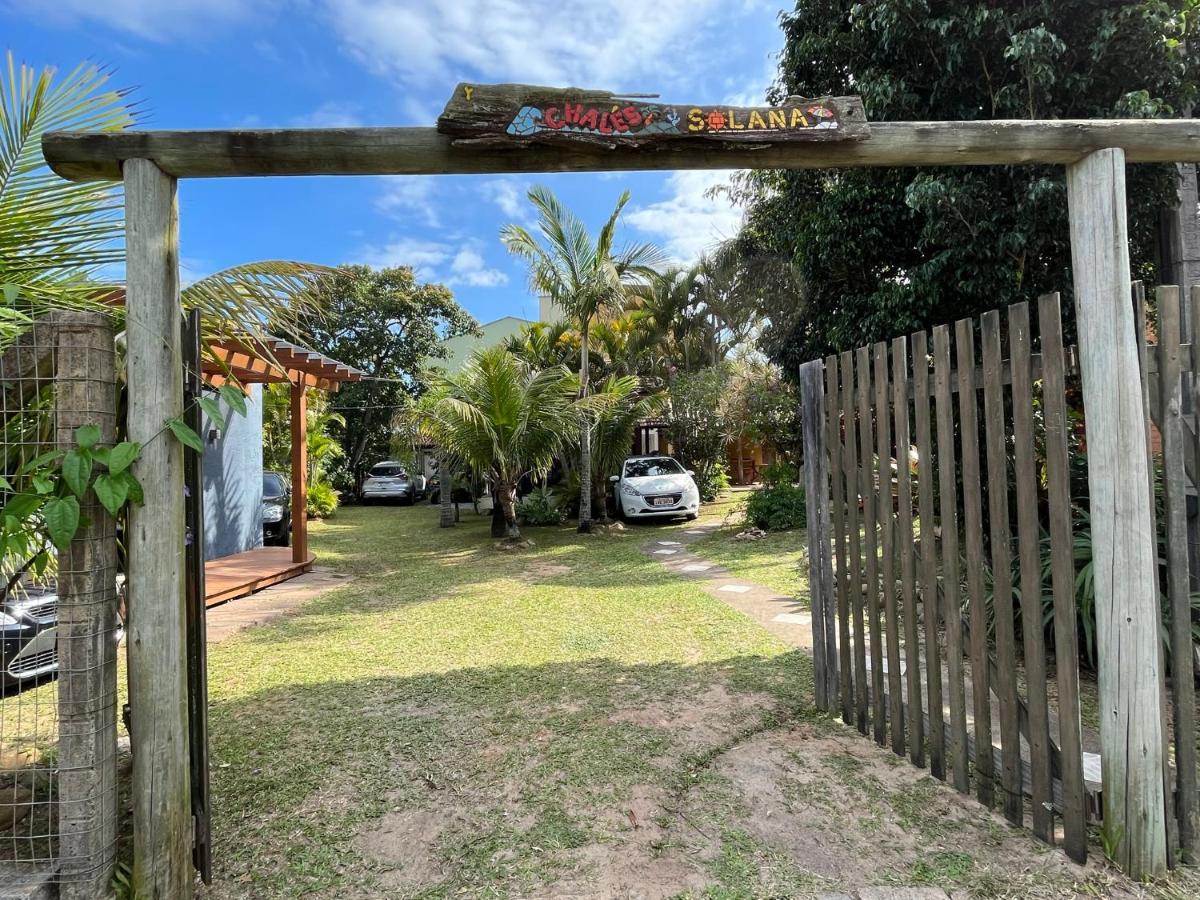 Chales Solana Localizados 50 Metros Do Mar Garopaba Exteriör bild