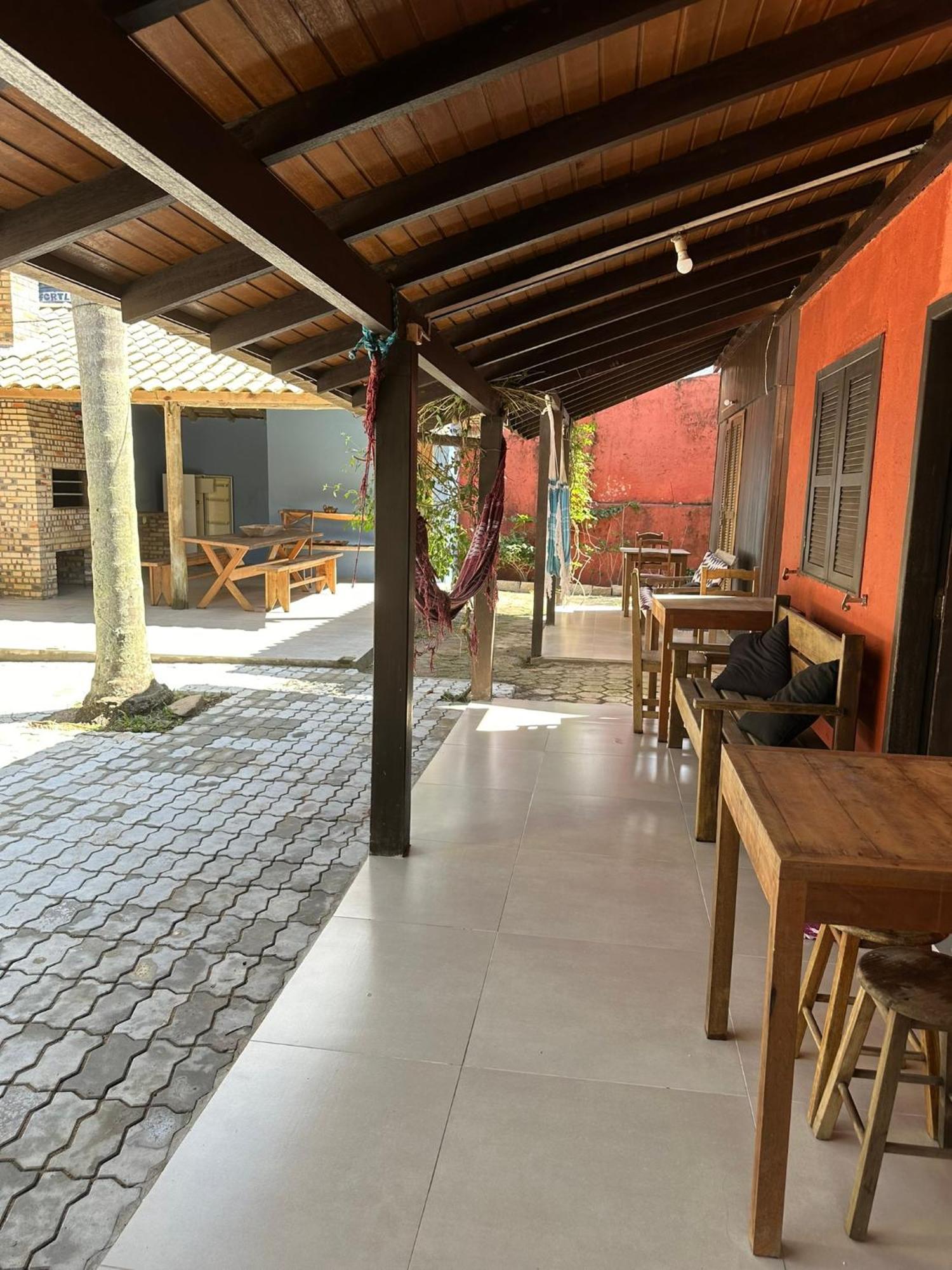 Chales Solana Localizados 50 Metros Do Mar Garopaba Exteriör bild